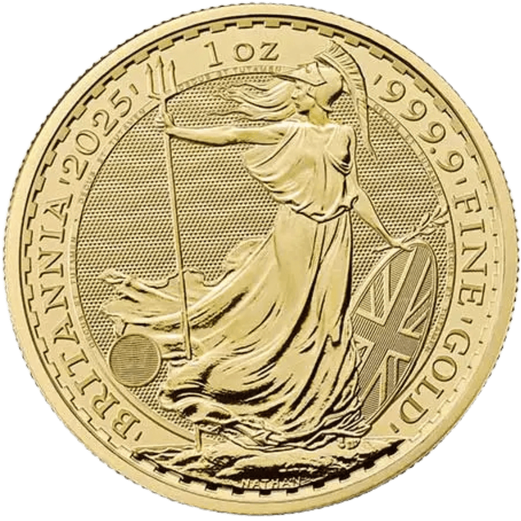 Gouden Britannia munt 1 troy ounce