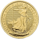 Gouden Britannia munt 1/4 troy ounce 1