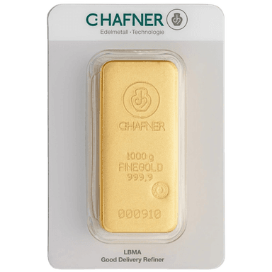 C.Hafner goudbaar 1 kilo