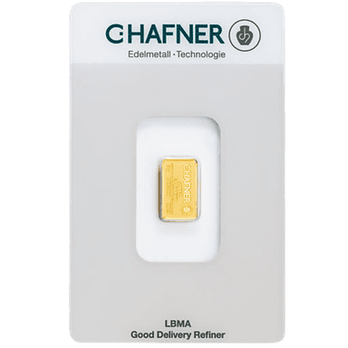 C.Hafner goudbaar 2 gram