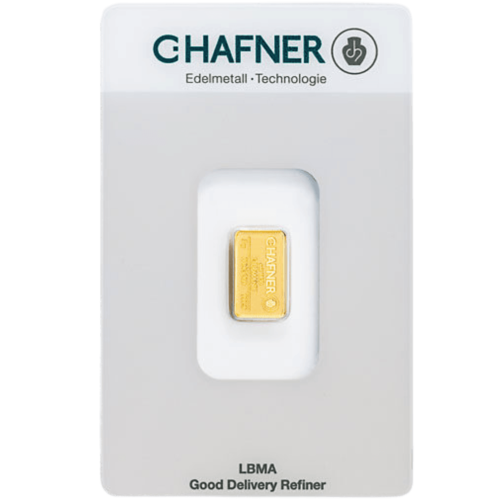 C.Hafner goudbaar 2 gram