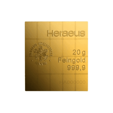 CombiBar divers 20 x 1 gram goud