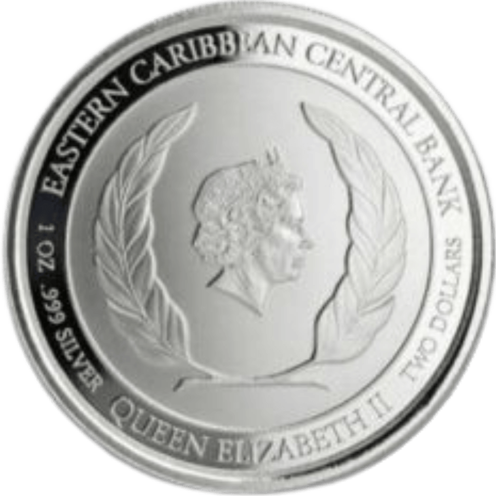 Zilveren Dominica Hummingbird munt 1 troy ounce