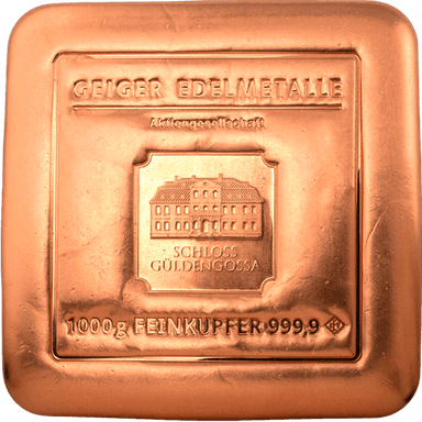Geiger koperbaar 1 kilo