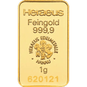 Goudbaar divers 1 gram 1