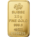 Goudbaar divers 2,5 gram 2