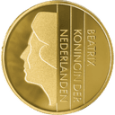 Gouden gulden munt 2001 2