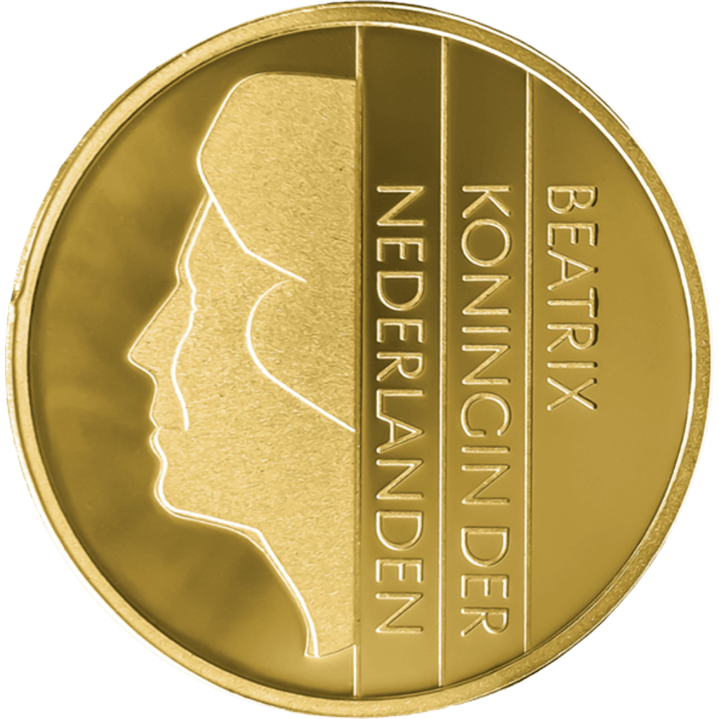 Gouden gulden munt 2001