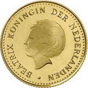 Gouden 10 gulden munt Nederlandse Antillen 1
