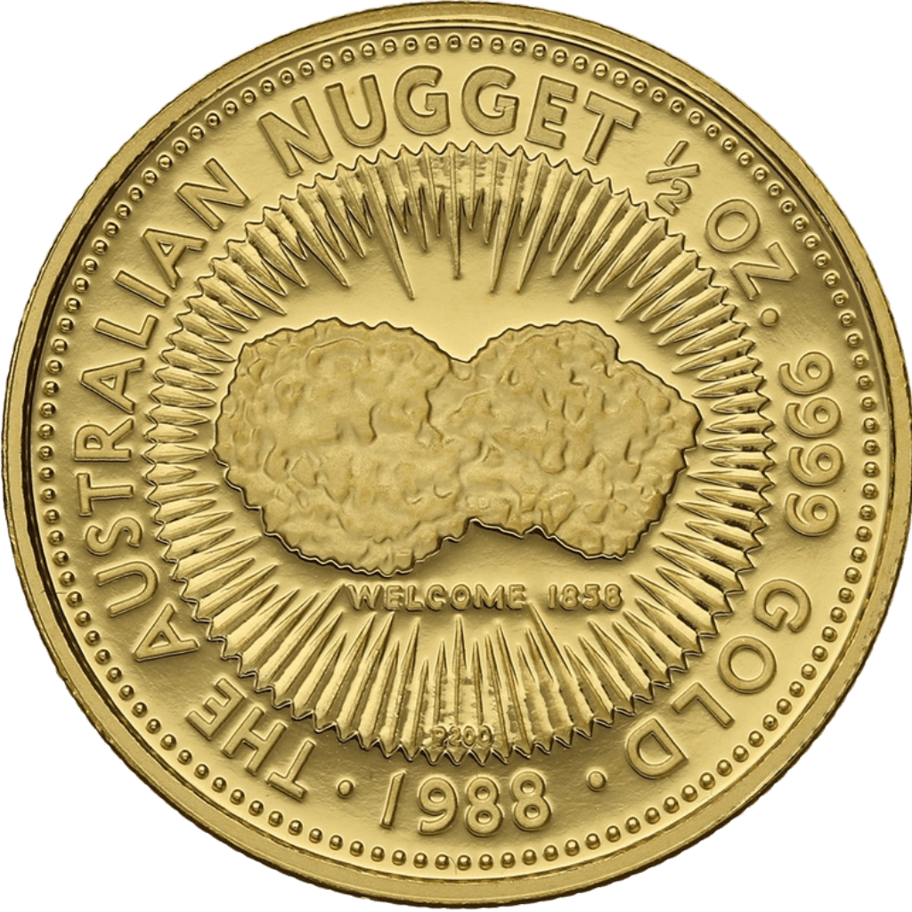 Gouden muntenmix 1/2 troy ounce