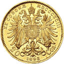 Gouden 20 Corona munt Oostenrijk 1