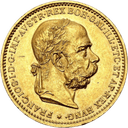 Gouden 20 Corona munt Oostenrijk 1