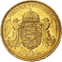 Gouden 20 Korona munt Hongarije 1