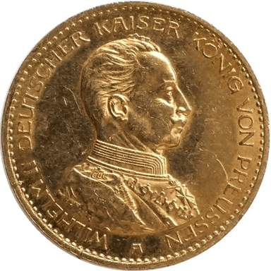 Gouden 20 Mark munt Duitsland