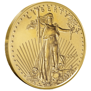 Gouden American Eagle munt 1/10 troy ounce