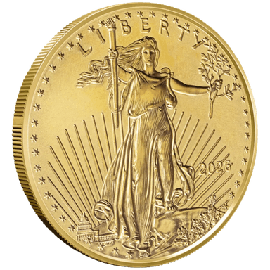 Gouden American Eagle munt 1/4 troy ounce