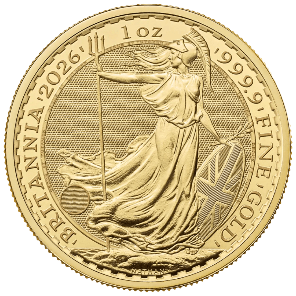 Gouden Britannia munt 1 troy ounce