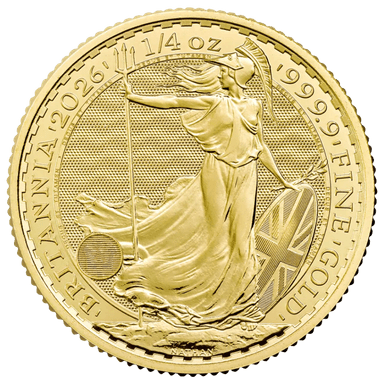 Gouden Britannia munt 1/4 troy ounce
