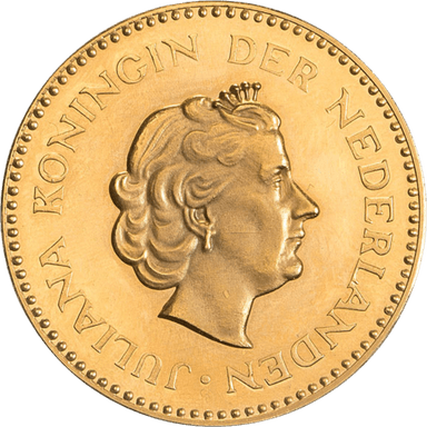 Gouden Holland Bolwerk der Vrijheid munt 50 gram