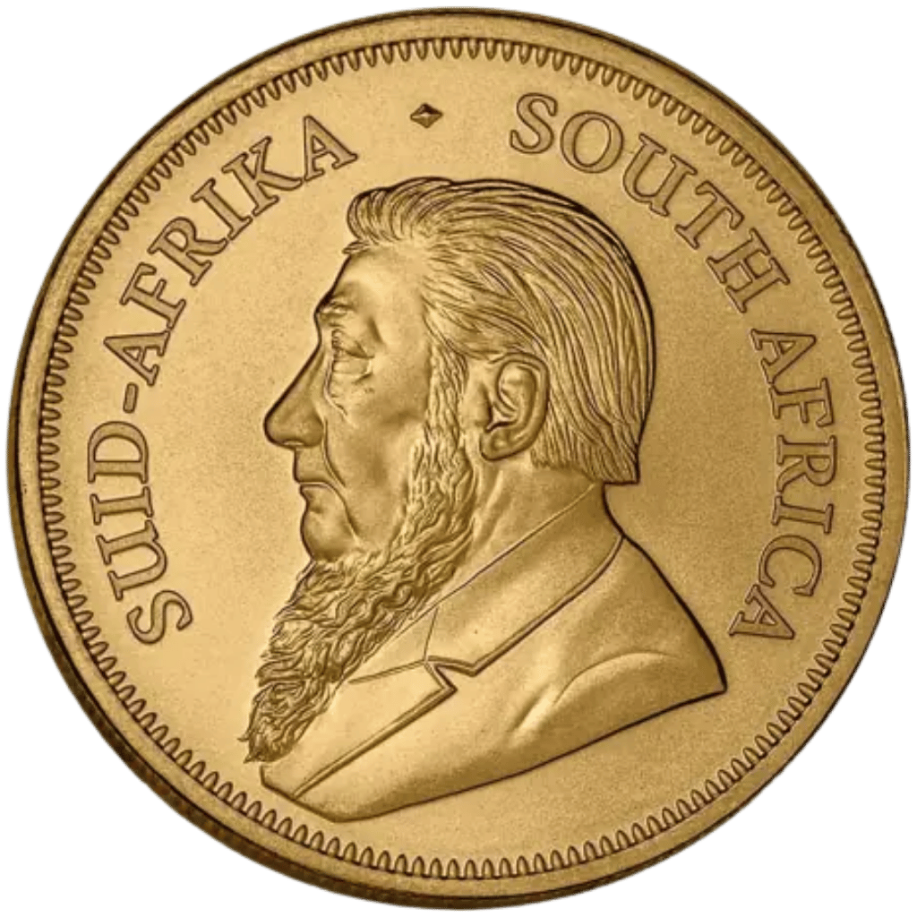 Gouden Krugerrand munt 1 troy ounce