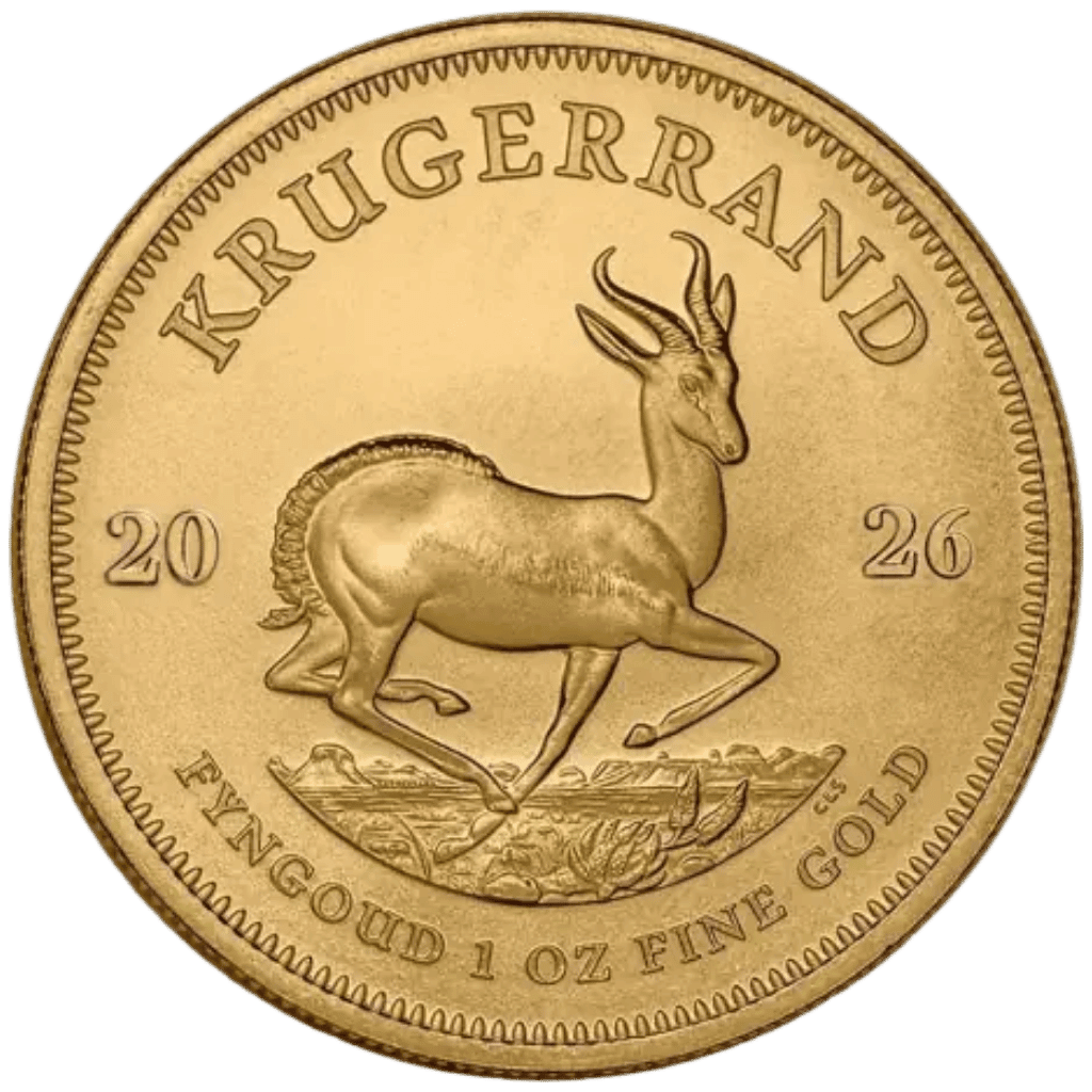 Gouden Krugerrand munt 1 troy ounce