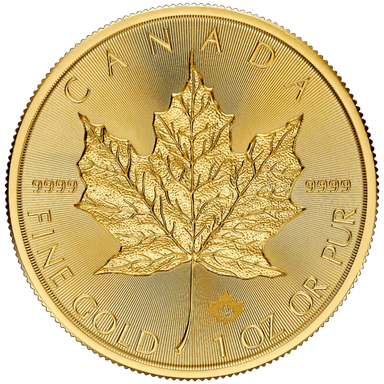 Gouden Maple Leaf munt 1 troy ounce