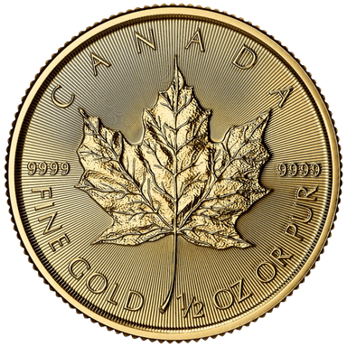 Gouden Maple Leaf munt 1/2 troy ounce