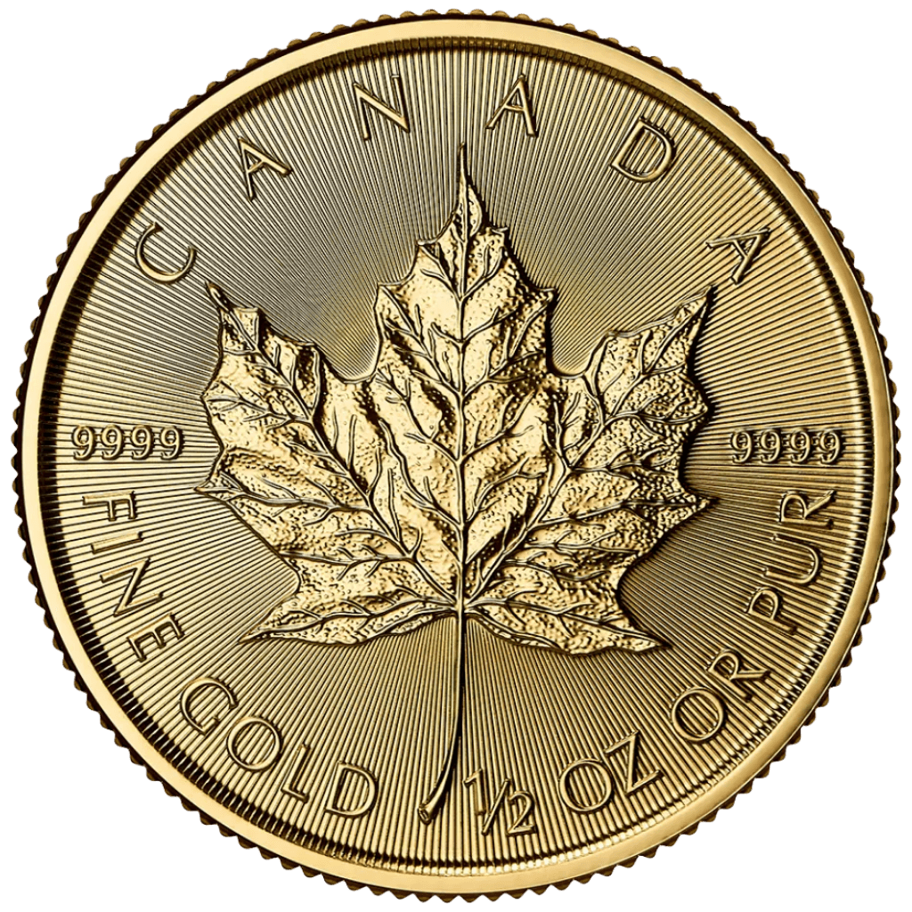 Gouden Maple Leaf munt 1/2 troy ounce