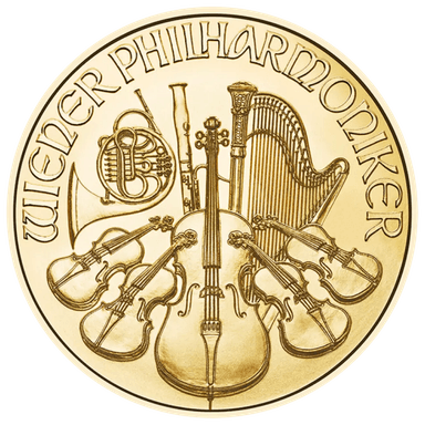 Gouden Philharmoniker munt 1 troy ounce