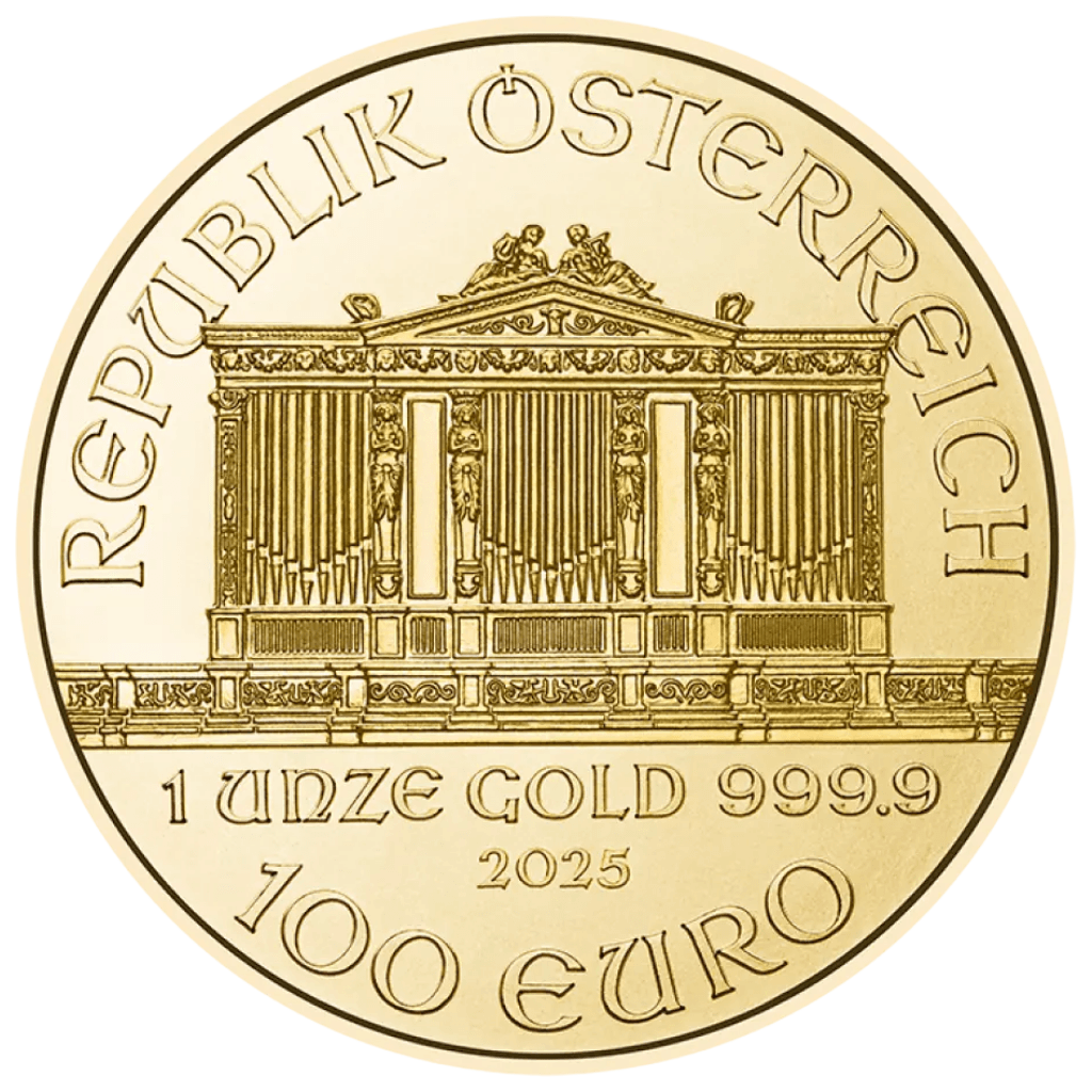 Gouden Philharmoniker munt 1 troy ounce