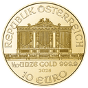 Gouden Philharmoniker munt 1/10 troy ounce 2