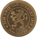 Gouden Unie van Utrecht munt 1