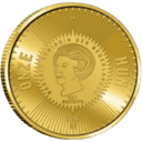 Gouden herdenkingsmunt Michiel de Ruyter 2