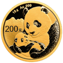 Gouden panda munt 15 gram 1