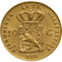 Gouden tientje Willem 3 2