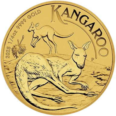 Gouden Kangaroo munt 1/4 troy ounce