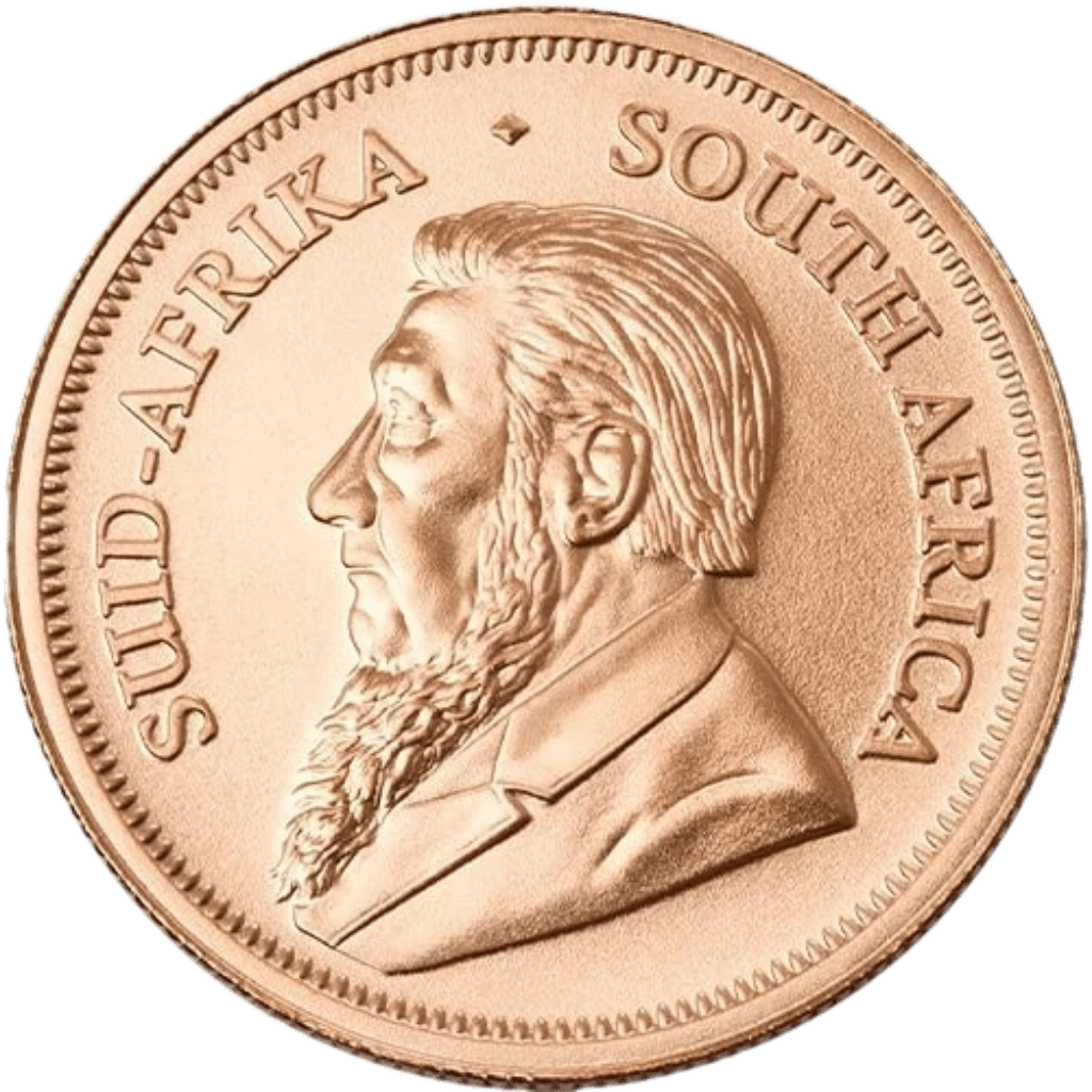 Gouden Krugerrand munt 1/4 troy ounce