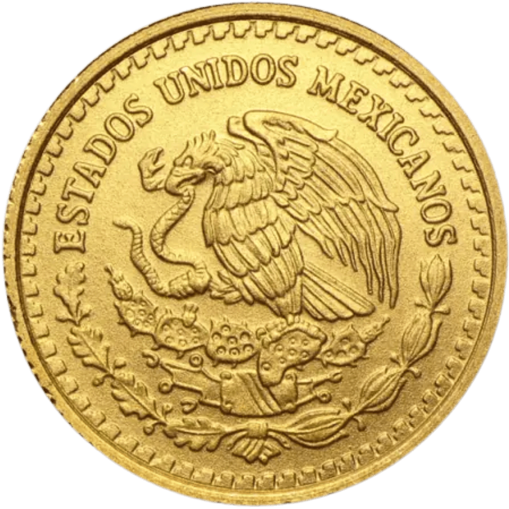 Gouden Mexican Libertad munt 1/10 troy ounce