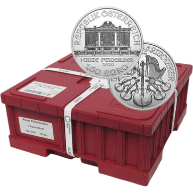 Monsterbox zilveren Philharmoniker munt 1 troy ounce