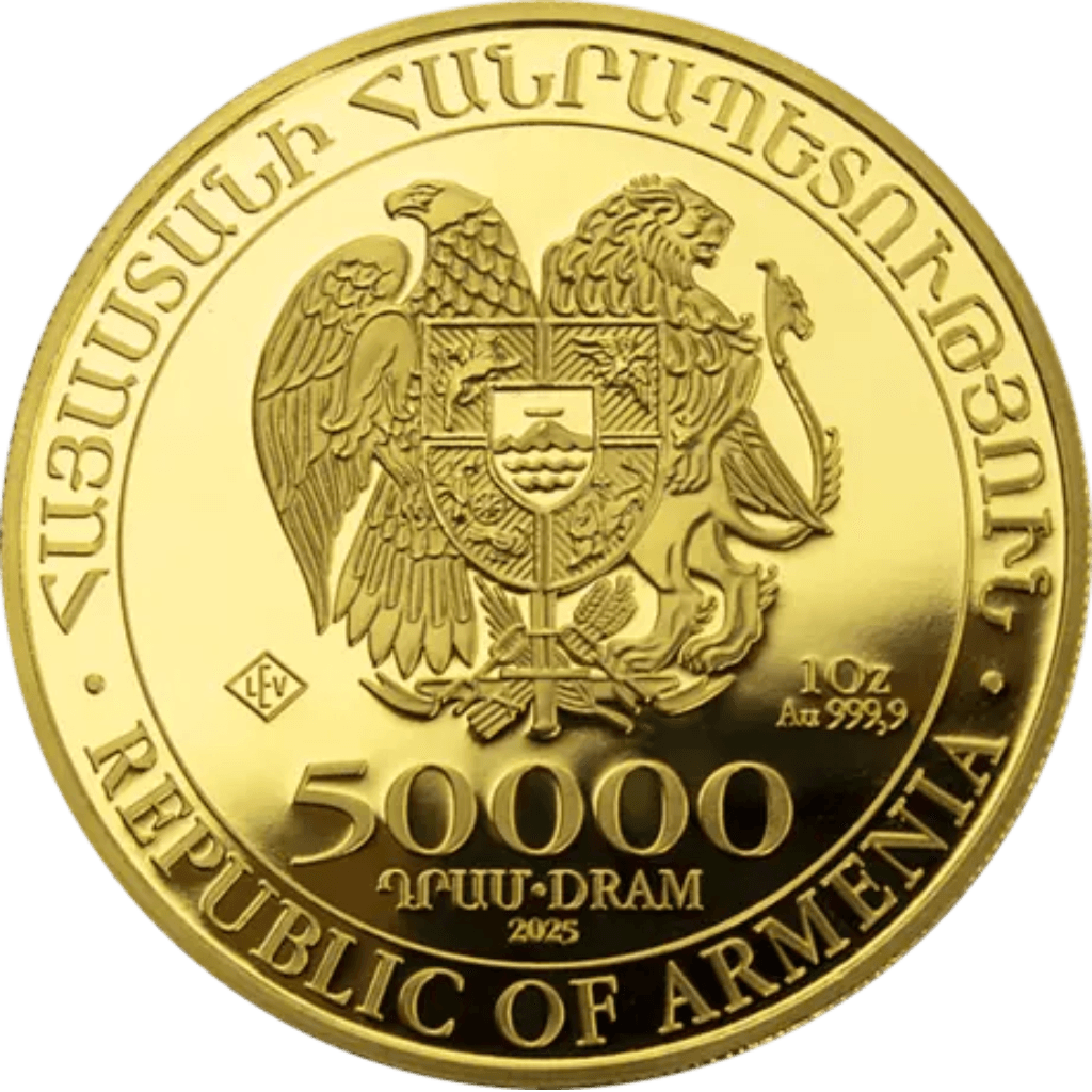 Gouden Noahs Ark munt 1 troy ounce