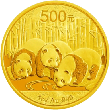 Gouden Panda munt 1 troy ounce