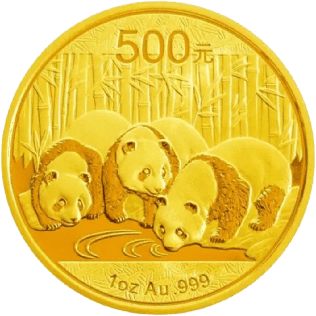 Gouden Panda munt 1 troy ounce
