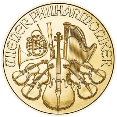 Gouden Philharmoniker munt 1 troy ounce