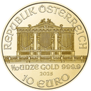 Gouden Philharmoniker munt 1/10 troy ounce 2