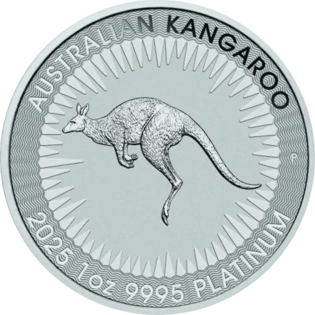 Platina Kangaroo munt 1 troy ounce