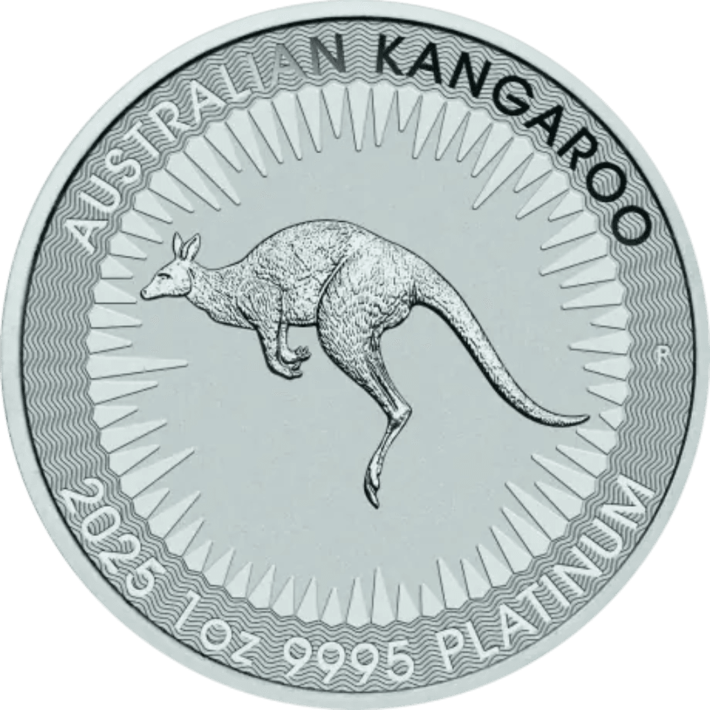 Platina Kangaroo munt 1 troy ounce