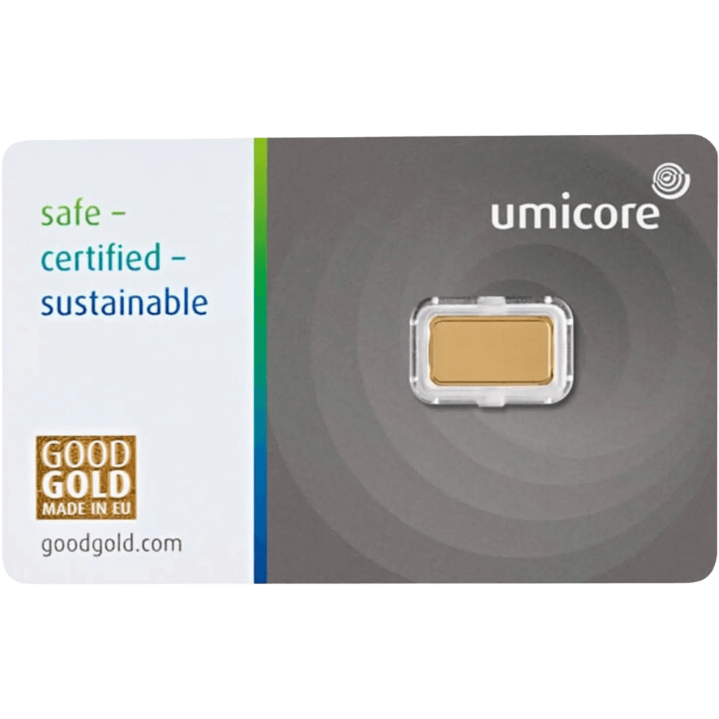 Umicore goudbaar 1 gram