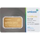 Umicore goudbaar 20 gram 1
