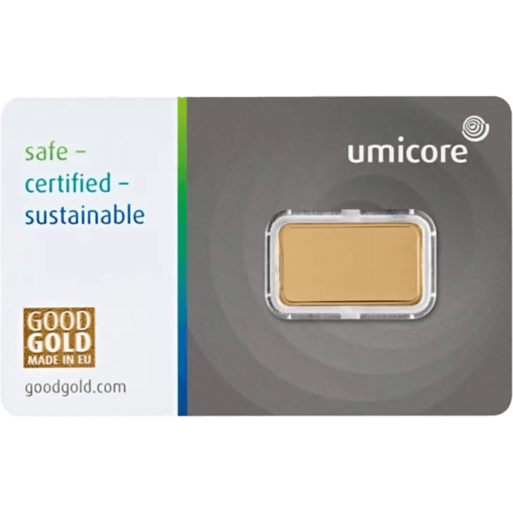 Umicore goudbaar 5 gram