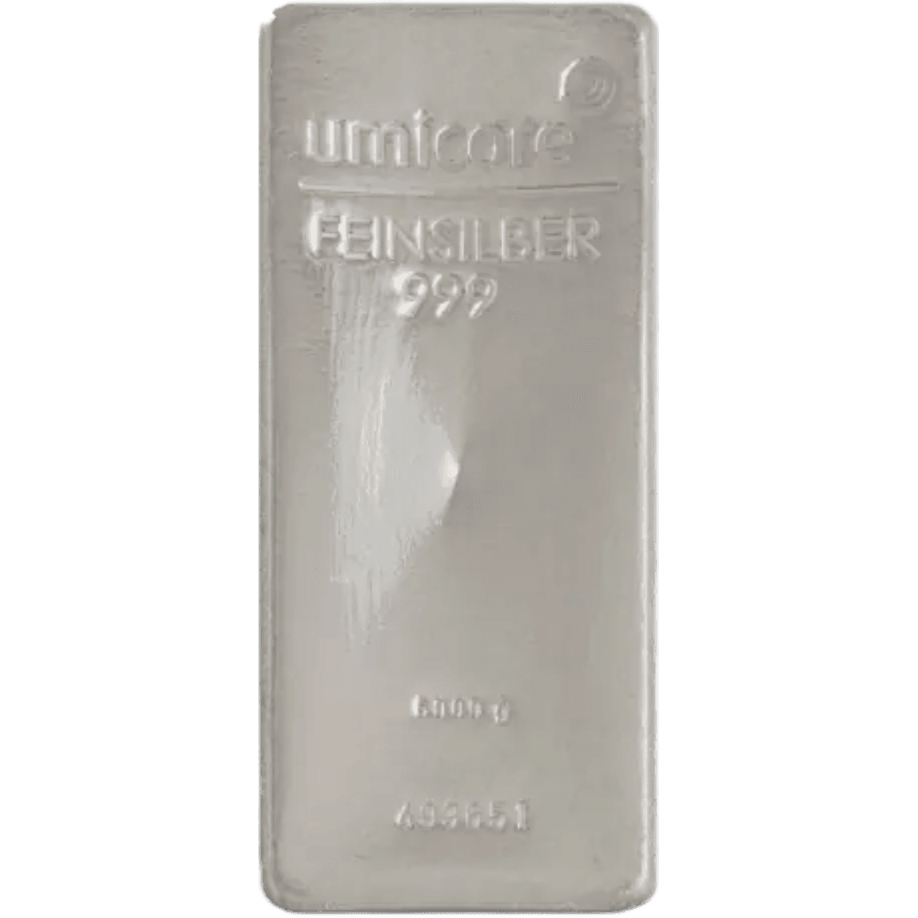 Umicore zilverbaar 5 kilo